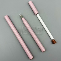 Tubo cosmético de logotipo personalizado para lápiz de cejas líquido tubo líquido 4 puntas lápiz de cejas vacío maquillaje líquido ceja embalaje