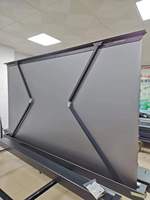 Écran de projection motorisé à télécommande Telon en promotion pour projecteurs UST à courte/standard portée, tailles 60-100 pouces, format 4:3, léger