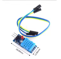DHT11 modul pemeriksa Sensor suhu dan kelembaban HW-036B blok bangunan elektronik digital