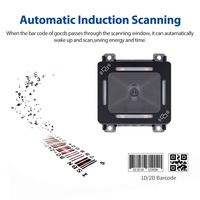 Kiosque de contrôle d'accès EP8280-NFC Distributeur automatique Lecteur de codes-barres 1D 2D Lecteur QR NFC NXP-NP7150 Lecteur RFID 125 MHZ