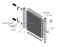 Refroidisseur hybride en aluminium avancé à micro-canaux avec une efficacité de transfert de chaleur élevée pour les CPU/GPU à flux thermique élevé dans les centres de données