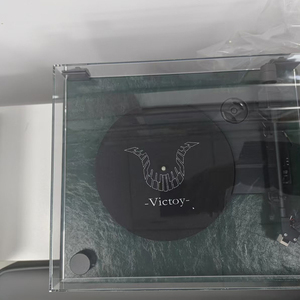 Tapis antidérapant en acrylique haute densité sur mesure pour tourne-disque vinyle 12 pouces, amélioration du son - Product Image 1