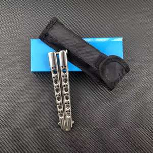 Wholesale Folding butterfly Outdoor Camping Training <strong>Knife</strong> Folding Self Defense <strong>Knife</strong> Toy Gift - Product Image 5