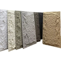 Panneau de revêtement mural en pierre artificielle extérieure en polyuréthane imitation roche