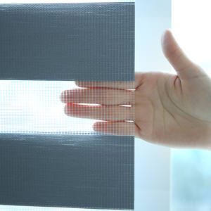 Persianas Coreanas Skan Zebra, Cortinas Enrollables Motorizadas Personalizadas para Ventanas, Día y Noche, Control Automático de Luz, Hogar Moderno - Product Image 5