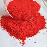 Pigment rouge d'oxyde de fer de qualité industrielle, haute résistance à la décoloration, pigment inorganique pour revêtements et cuir