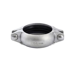 ข้อต่อขาคู่หนีบสุญญากาศ316L SS304สแตนเลสสตีลอุปกรณ์ท่อหนีบแบบสุญญากาศ - Product Image 4