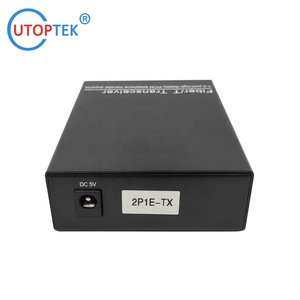 2-Cổng FXO/FXS RJ45 Điện Thoại Thoại Và Ethernet Chuyển Đổi Analog Điện Thoại Để Pbx Qua IP Mạng Sợi Quang Công Nghệ - Product Image 3
