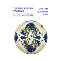 Ballons de football WELLMAN sur mesure en PU taille 5, matériau thermocollé, forte rétention d'air, bonne durabilité