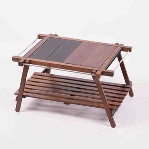<span class=keywords><strong>Table</strong></span> <span class=keywords><strong>de</strong></span> <span class=keywords><strong>camping</strong></span> pliante en bois massif IGT pour l'extérieur, pratique, <span class=keywords><strong>avec</strong></span> extension à deux unités, combinaison tactique, <span class=keywords><strong>table</strong></span> <span class=keywords><strong>de</strong></span> pique-nique - Product Image 6