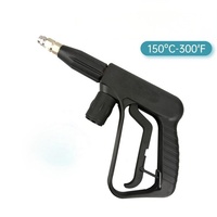 Pistolet laveur à pression à vapeur haute température 150 ℃   Buse cylindrique à connexion rapide résistante à la chaleur pour le nettoyage automobile
