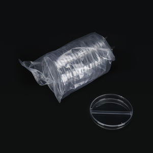 Cawan Petri plastik sekali pakai, 60mm steril dengan tutup makanan budaya sel bulat perawatan TC untuk pertumbuhan sel - Product Image 6