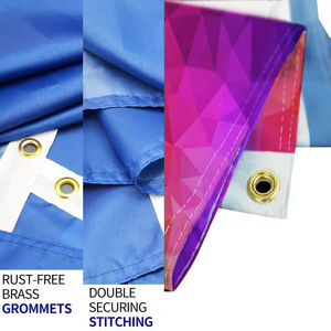 Abolir ICE et sauver les Mexicains Drapeau de fanion élégant - Product Image 3