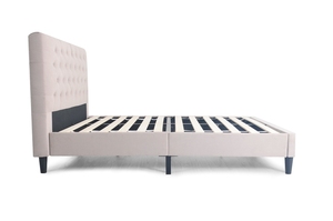 Letto Singolo Moderno e Resistente Nisco con Struttura in Metallo <span class=keywords><strong>per</strong></span> Casa, Camera da Letto, Hotel e Appartamenti - Product Image 3