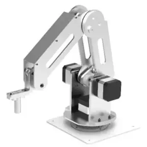 Robotic Arm Joint Shell Aluminum Alloy CNC Machined Mould-Free Small Batch Processing via Turning and Milling