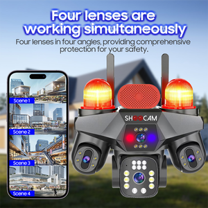 <span class=keywords><strong>Caméra</strong></span> réseau 20MP avec surveillance 4G, caméras H.265 4K, sécurité CCTV, <span class=keywords><strong>IP</strong></span>, extérieur, maison, <span class=keywords><strong>Wifi</strong></span>, AI, <span class=keywords><strong>caméra</strong></span> réseau intelligente sans fil - Product Image 2