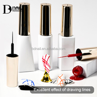 BD Liner Peinture Gel Private Label Semi Permanent Uv Gel pour Diy Peinture Dessin Manucure Vernis Nail Art Liner Gel TPO Gratuit