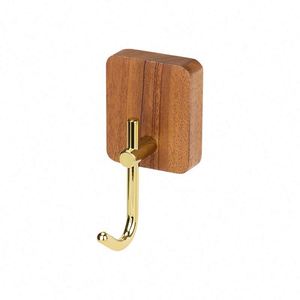 WEKIS Wood Adhesive <b>Hooks</b> Super Strong Heavy Duty Stick on Wall Door <b>Hooks</b> for Bathroom Towel and Coat <b>Hooks</b> Eco-Friendly - Product Image 3