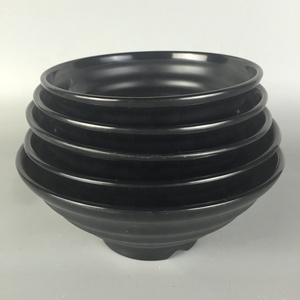 寿司ディナープレート黒陶器セラミックカラースクエアプラスチックプレート100% メラミン食器セット食器 - Product Image 6