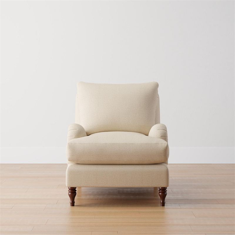 Home Furniture Modern Sofa Velvet Armchair Vintage Modern Single Couch Living Room Sofas