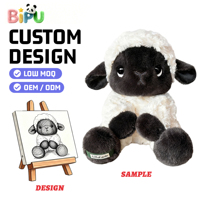 Peluche personnalisée ODM : Poupée en peluche Oiseau Guerrier, Aventurier de dessin animé en coton biologique ultra doux, avec design chapeau, écharpe et cape – Fabrication en usine
