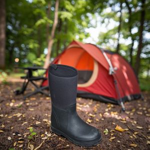 Bottes Wellington en néoprène mi-hautes pour l'hiver, vente en gros, imperméables, antidérapantes, en caoutchouc, pour la <span class=keywords><strong>chasse</strong></span>, certification GRS - Product Image 5