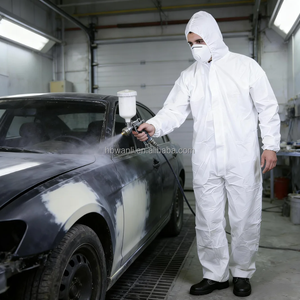 Combinaison jetable microporeuse à usage industriel, type CE 5/6 - Product Image 1