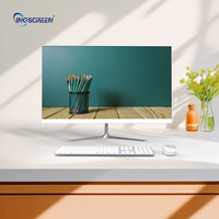 INGSCREEN AIO 19 22 24 27 "I3 I5 I7 DDR4 8G RAM 128GB SSD Escritorios educativos personalizados Gaming All in One PC Gamer Computadora de escritorio