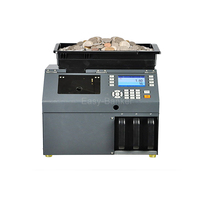 CS-300 High-Speed Automatic Coin Sorter and Wrapper 800 Coins/Min Multi-Currency Coin Counting Machine for Banks