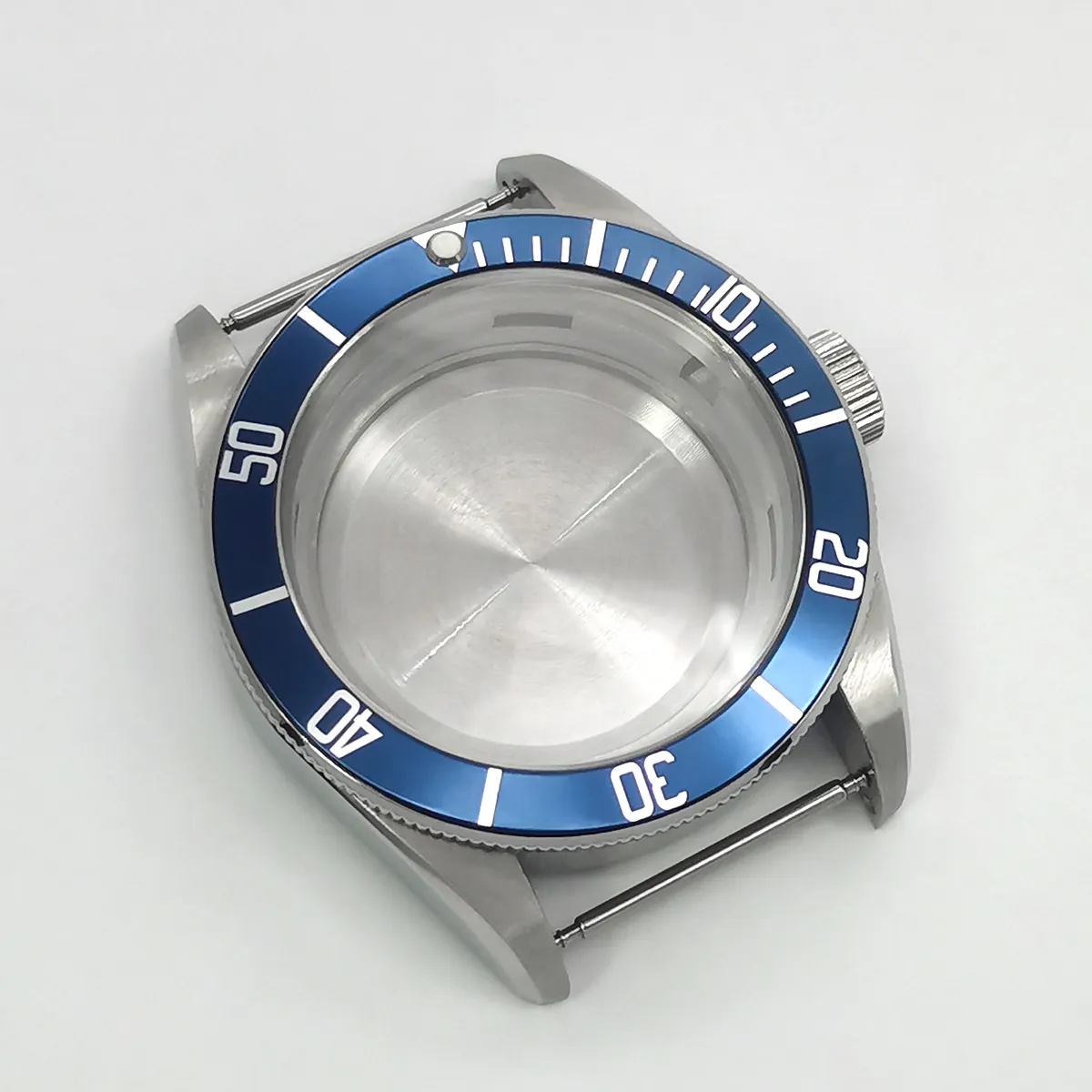 Caja de reloj de acero inoxidable, piezas automáticas mecánicas, 316L, fabricante de relojes de alta calidad