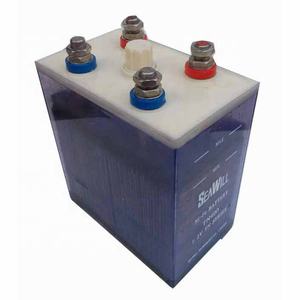 充電式Ni-feバッテリー1.2v 300Ahニッケル鉄バッテリーABSケース付き (ブルー透明) - Product Image 2