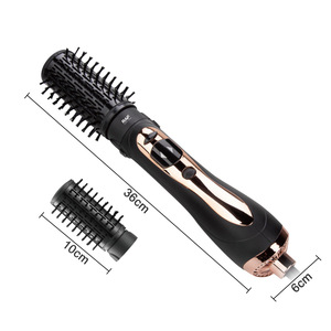 Brosse à air chaud 1000W avec deux têtes de coiffage pour le volume et les boucles, et cordon rotatif à 360° - Product Image 6
