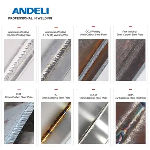 Andeli MCT-520DPL Pro Multi-Functie Lasser Mig/Tig/Mma/Cut/Koud Lassen/Mig Puls kan Lassen Aluminium 5 In 1