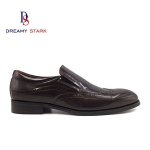 Chaussures Oxford italiennes faites à la main pour hommes, de luxe, vintage, confortables, respirantes, en cuir véritable, pour mariage, automne - Product Image 2