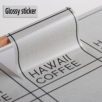 Étiquette Personnalisée Imperméable Autocollante avec Logo de Marque, Autocollant Commercial Imprimé sur Vinyle pour Emballage