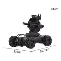 Tank RC Flytec F06 4 canaux avec caméra FPV WiFi 1080p FHD, prêt à l'emploi, chargeur, télécommande, contrôle par application, portée 40m, utilisation en intérieur