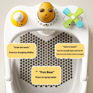 Siège de <span class=keywords><strong>Bain</strong></span> Support de Baignoire Anti-Dérapant pour Nouveau-Né, Support Allongé pour Bébé dans la Baignoire - Product Image 3