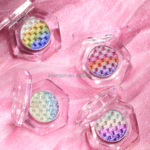 Ba chiều siêu sắc tố multi-chrome Eyeshadow Palette cao sắc tố Chrome Eyeshadow 5 trong 1 cầu vồng Duochrome Eyeshadow - Product Image 6