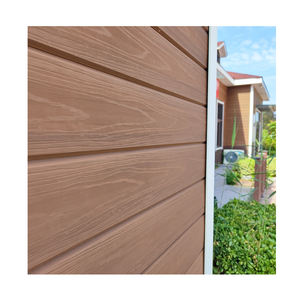 Panneaux décoratifs WPC au design moderne, revêtement mural extérieur, plafonds en bois, terrasses composites extérieures, panneaux en plastique - Product Image 1