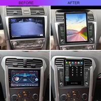 Autoradio 9,5 pouces double DIN avec écran partagé DSP USB GPS intégré CarPlay pour Android Auto