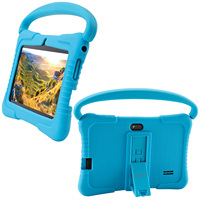 Tableta Veidoo de 7 Pulgadas con Pantalla Capacitiva de 1024x600, Android, WiFi, Ranura para Tarjeta SIM, Quad Core, Educativa, para Niños, Descarga de Juegos