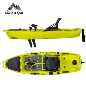 Kayak modulaire LSF 3m 1 personne avec pédales, <span class=keywords><strong>bateau</strong></span> de pêche pour la mer et les sports de plein air, en HDPE durable - Product Image 2