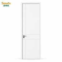 Cadre double horizontal en MDF peint sur mesure Sendis, isolation acoustique intérieure moderne, résistant aux rayures et aux déformations