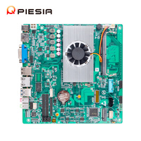 Piesia Motherboard Mini ITX N100 N300 N305 DDR5 Ram 16GB tampilan VGA RS232 LVDS mesin kios industri Motherboard