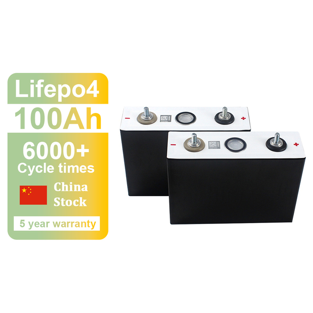 Factory Sell BYD 3.2V 100Ah Lifepo4 Rechargeable Batteries Original Brand New Cell for Solar Energy Storage Outdoor Power Supply