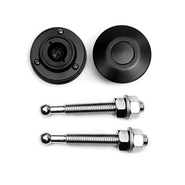 IATF16949 Custom Quick Release Car Push Button Hood Pin Lock Low Profile Click Latch Clip Car Modified Parts