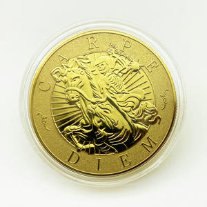 MONEDA DE DESAFÍO-RECUERDA QUE MORIRÁS APROVECHAR EL DÍA-MEMENTO Token de plata de la marca de la - Product Image 4