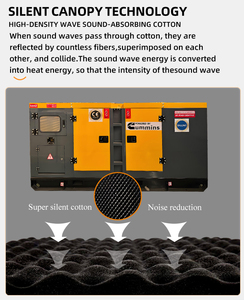 Groupe Électrogène Diesel Silencieux à Faible Bruit EPA Cummins Weichai Perkins 100kW 150kVA 200kW 300kW 400kW 500kW avec ATS, Prix Abordable - Product Image 2