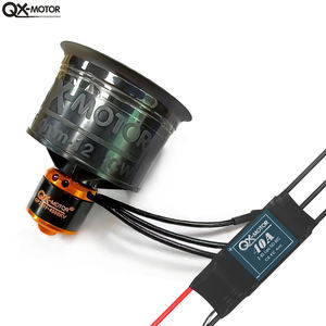 Moteur Qx-Motor 50 mm EDF à 12 pales, ventilateur cannelé QF2611, moteur brushless avec 3300KV/4000KV/4600KV et ESC 40A pour avions RC - Product Image 4