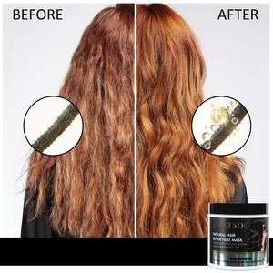 El aceite de argán Natural rico en vitamina a Personalizado de fábrica hace que el cabello brille intensamente y anti pérdida de cabello, reparación de autocalentamiento, máscara para el cabello - Product Image 5